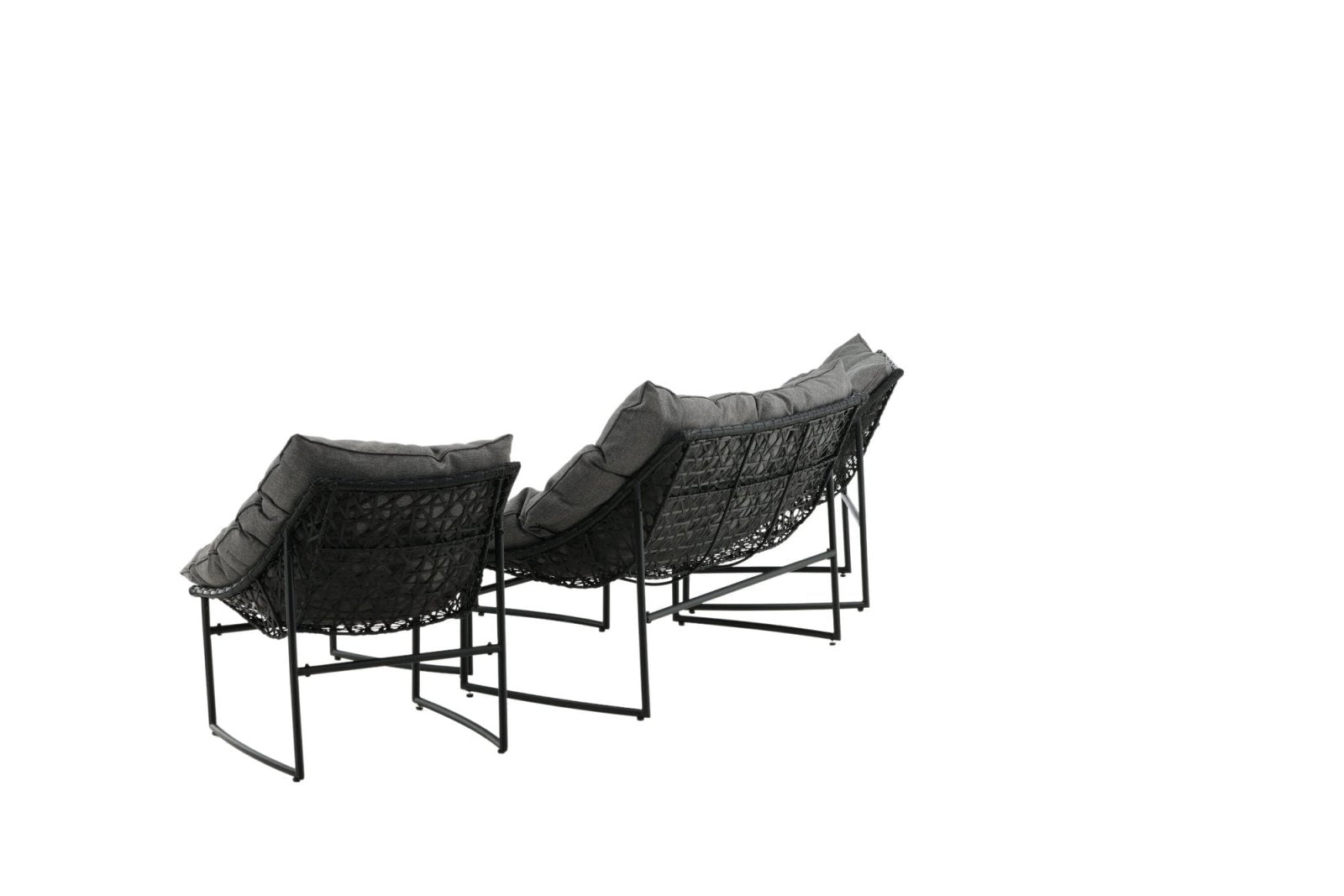 Venture Home Tina Soffgrupp, Svart - Azalea Home