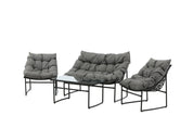 Venture Home Tina Soffgrupp, Svart - Azalea Home
