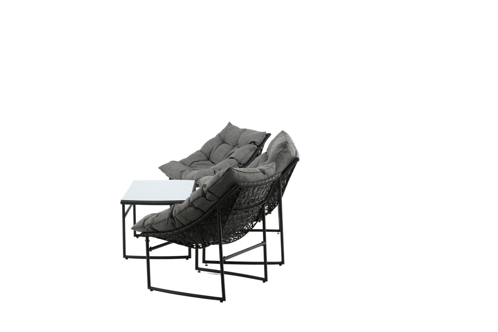 Venture Home Tina Soffgrupp, Svart - Azalea Home