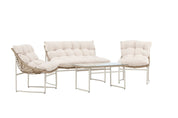 Venture Home Tina Soffgrupp utomhus, Beige - Azalea Home