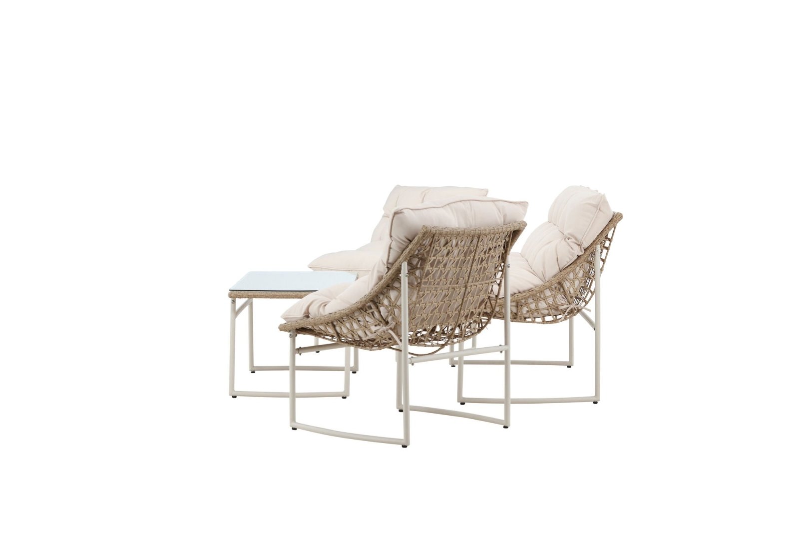 Venture Home Tina Soffgrupp utomhus, Beige - Azalea Home