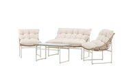 Venture Home Tina Soffgrupp utomhus, Beige - Azalea Home