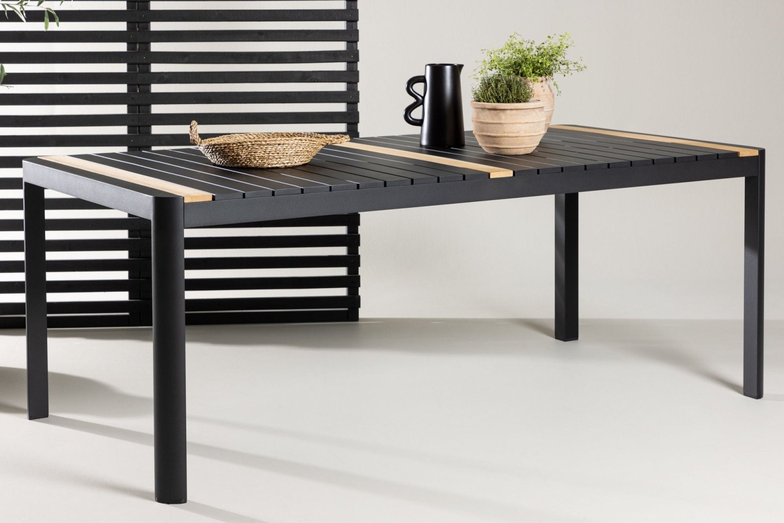 Venture Home Togo Utebord 100 x 200, Svart - Azalea Home