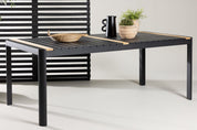 Venture Home Togo Utebord 100 x 200, Svart - Azalea Home