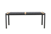 Venture Home Togo Utebord 100 x 200, Svart - Azalea Home