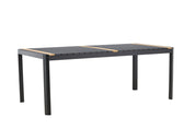 Venture Home Togo Utebord 100 x 200, Svart - Azalea Home
