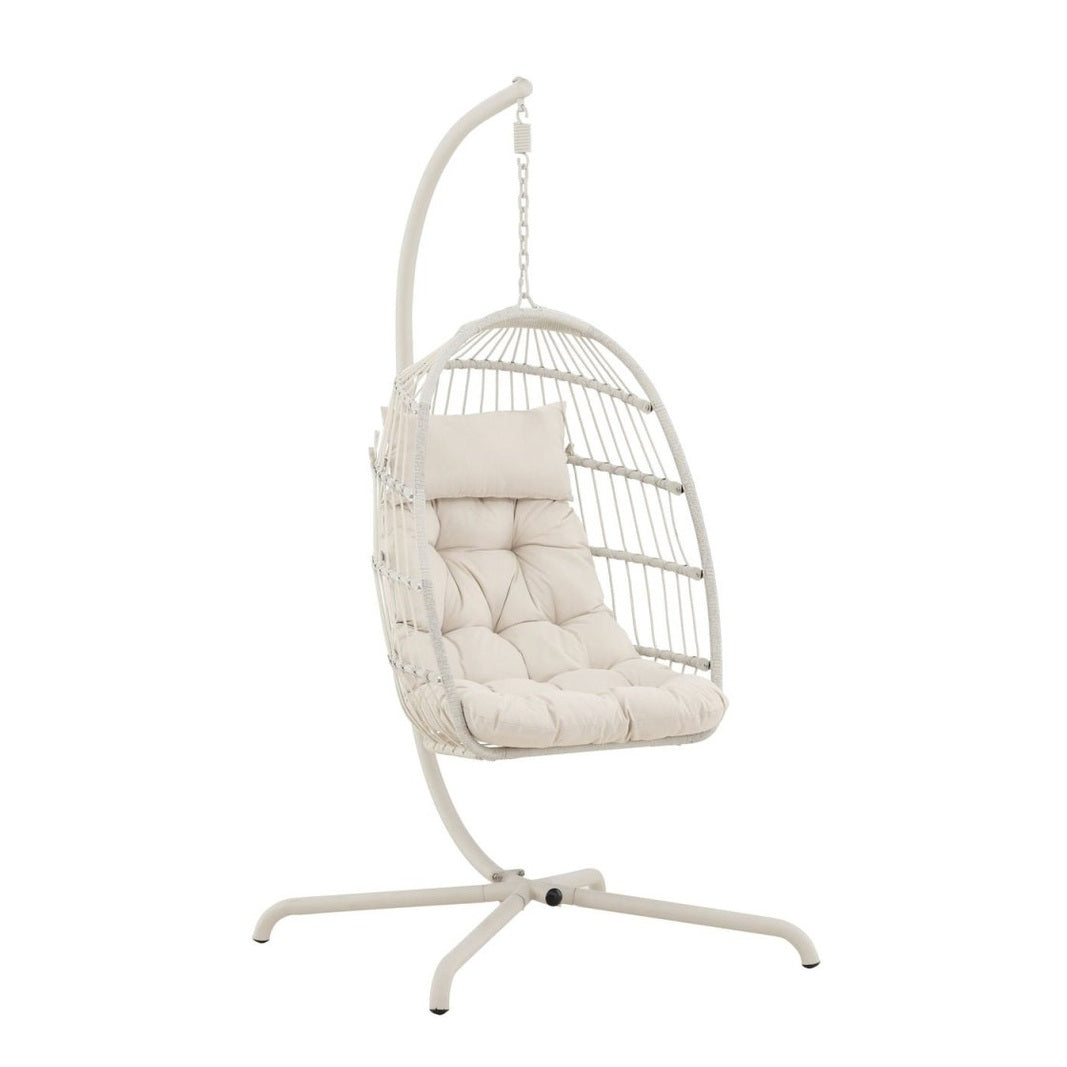 Venture Home Trezza Hängstol, Beige - Azalea Home