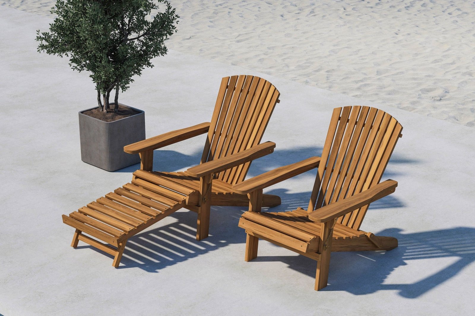 Venture Home Tropea Solstol, Natur - Azalea Home