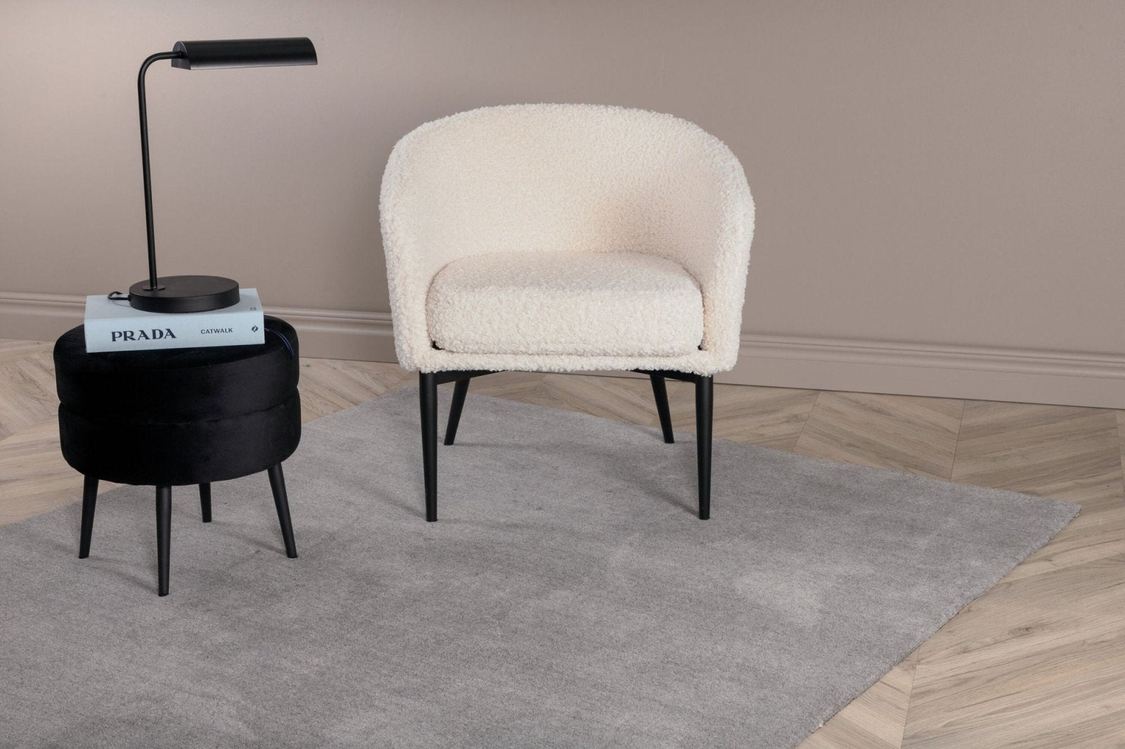 Venture Home Ulla Matta 200 x 300, Grå - Azalea Home