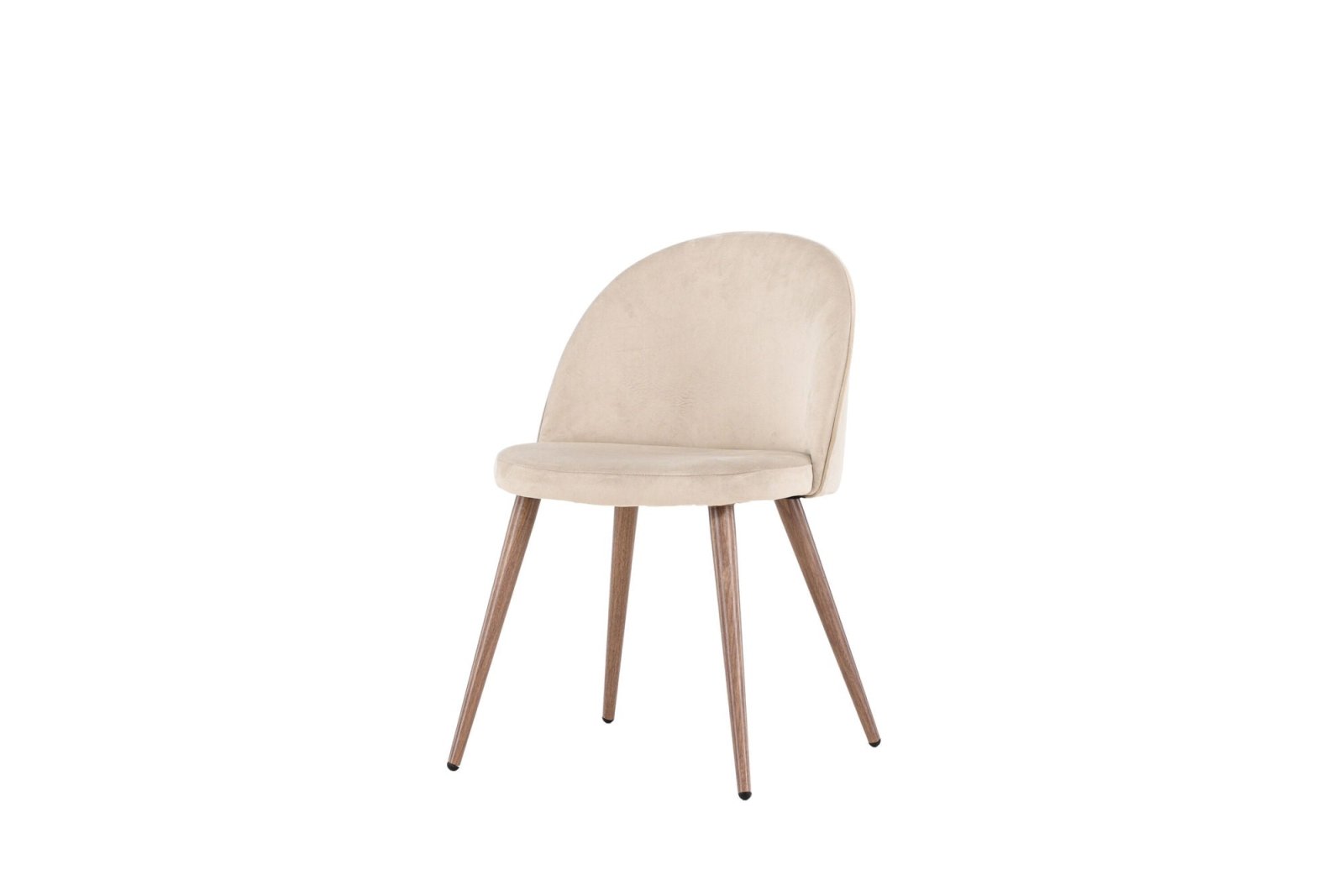 Venture Home Velvet Matstol 2 - Pack, Beige - Azalea Home