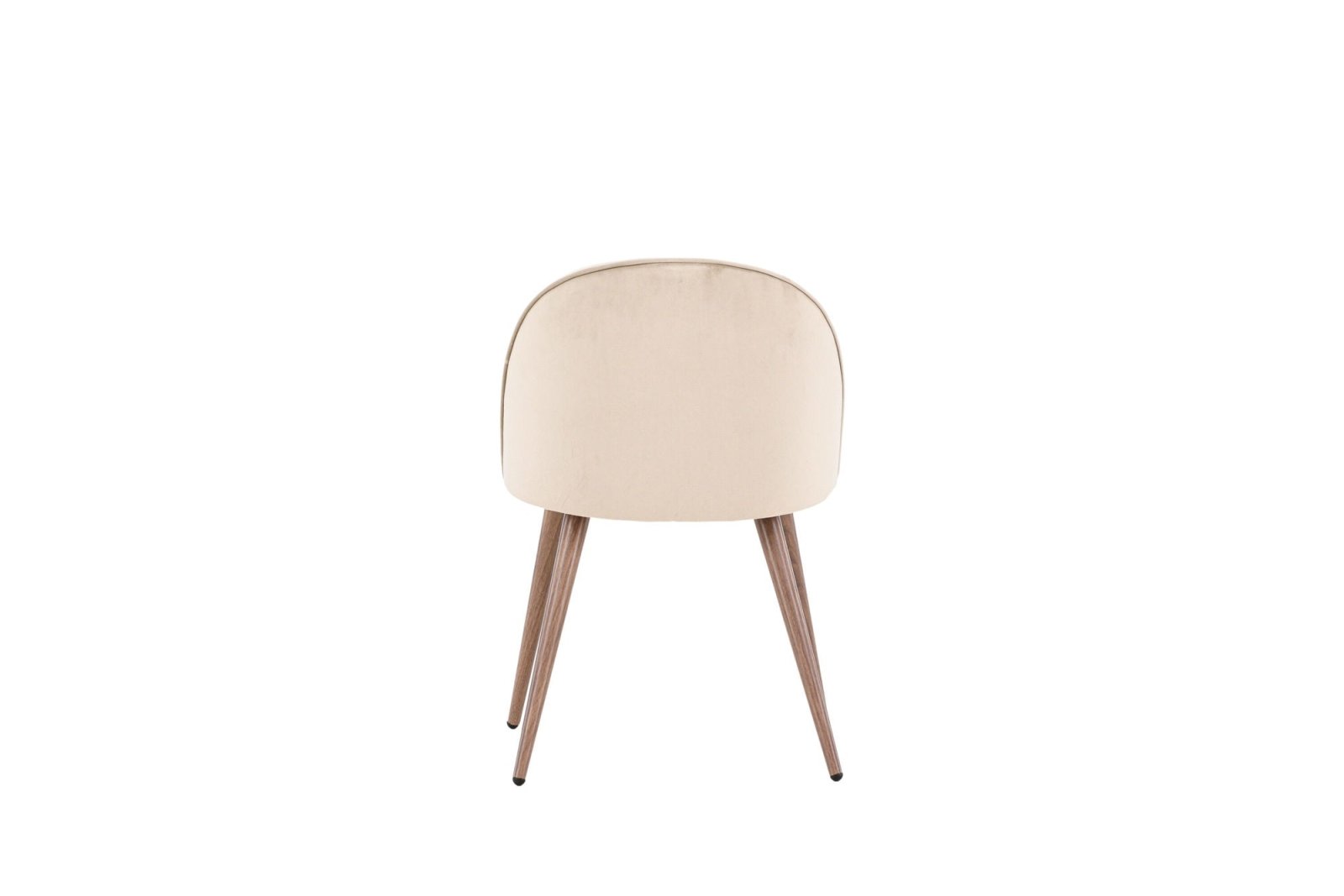 Venture Home Velvet Matstol 2 - Pack, Beige - Azalea Home