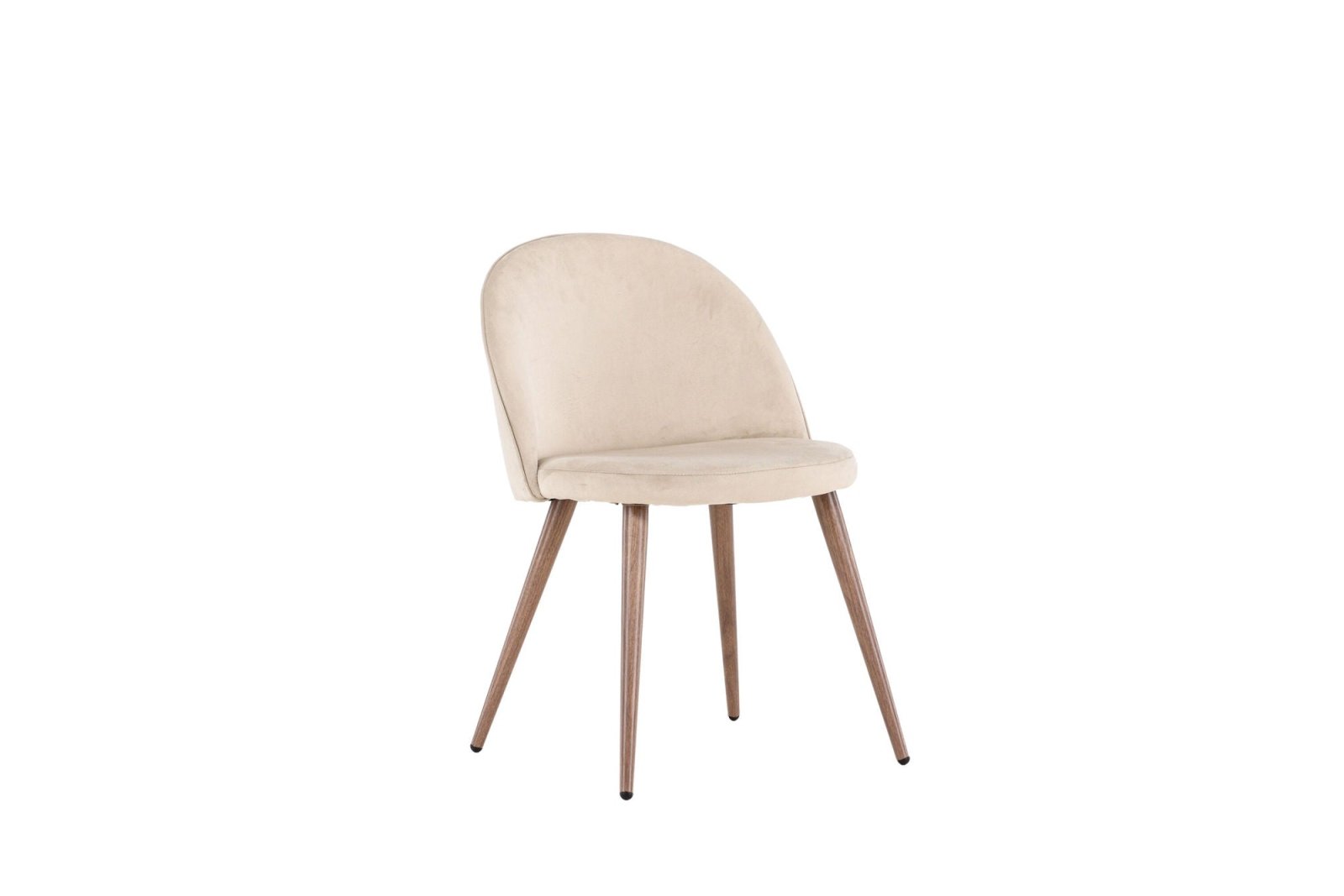 Venture Home Velvet Matstol 2 - Pack, Beige - Azalea Home