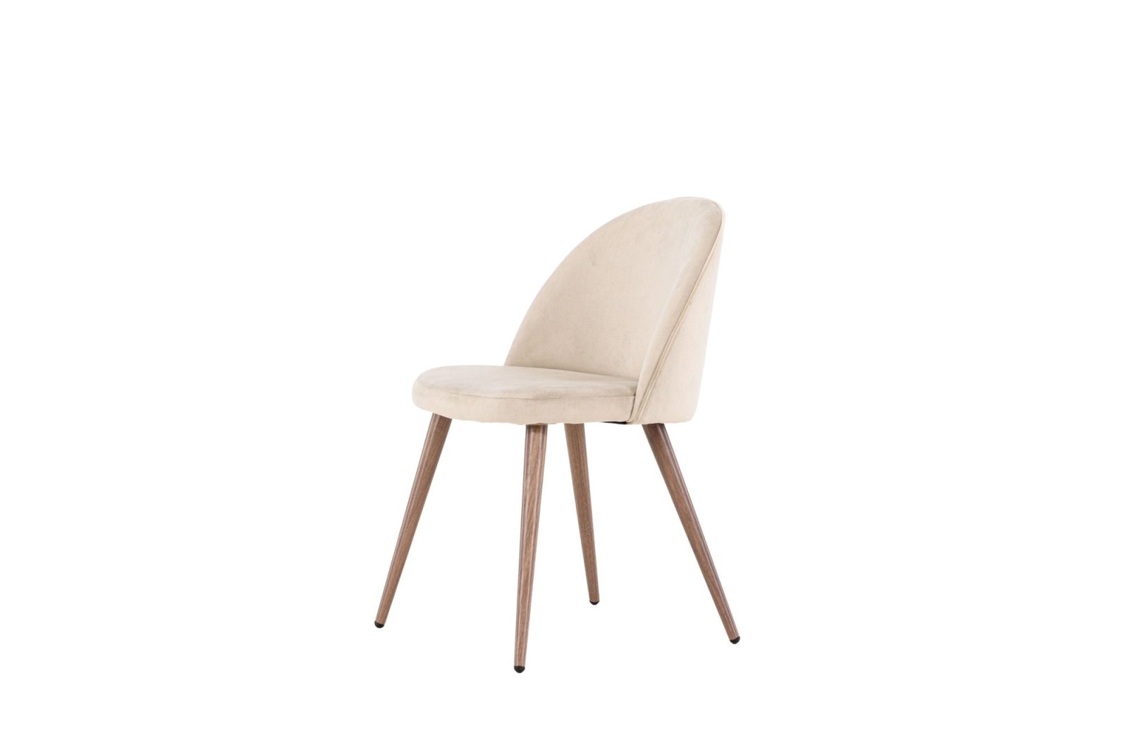 Venture Home Velvet Matstol 2 - Pack, Beige - Azalea Home