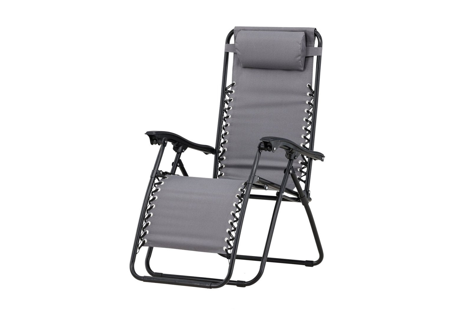 Venture Home Vulcano Solstol 2 - Pack, Grå - Azalea Home