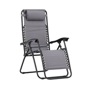Venture Home Vulcano Solstol 2 - Pack, Grå - Azalea Home