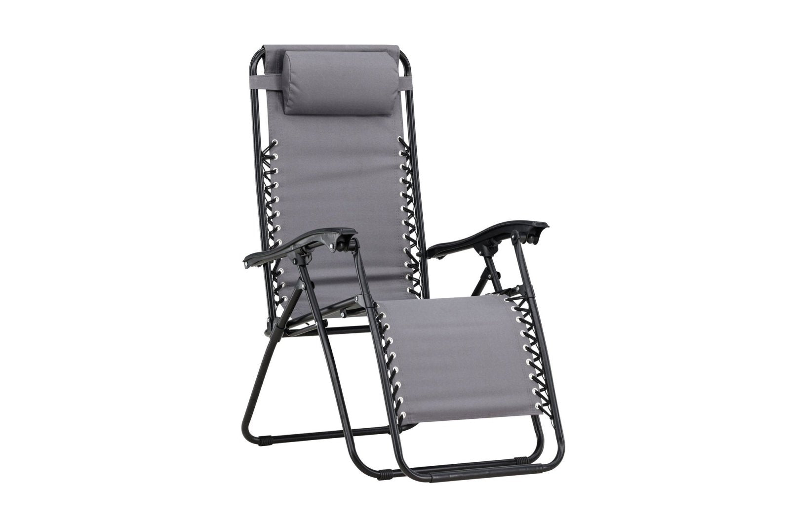 Venture Home Vulcano Solstol 2 - Pack, Grå - Azalea Home