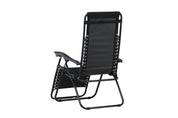 Venture Home Vulcano Solstol 2 - Pack, Svart - Azalea Home