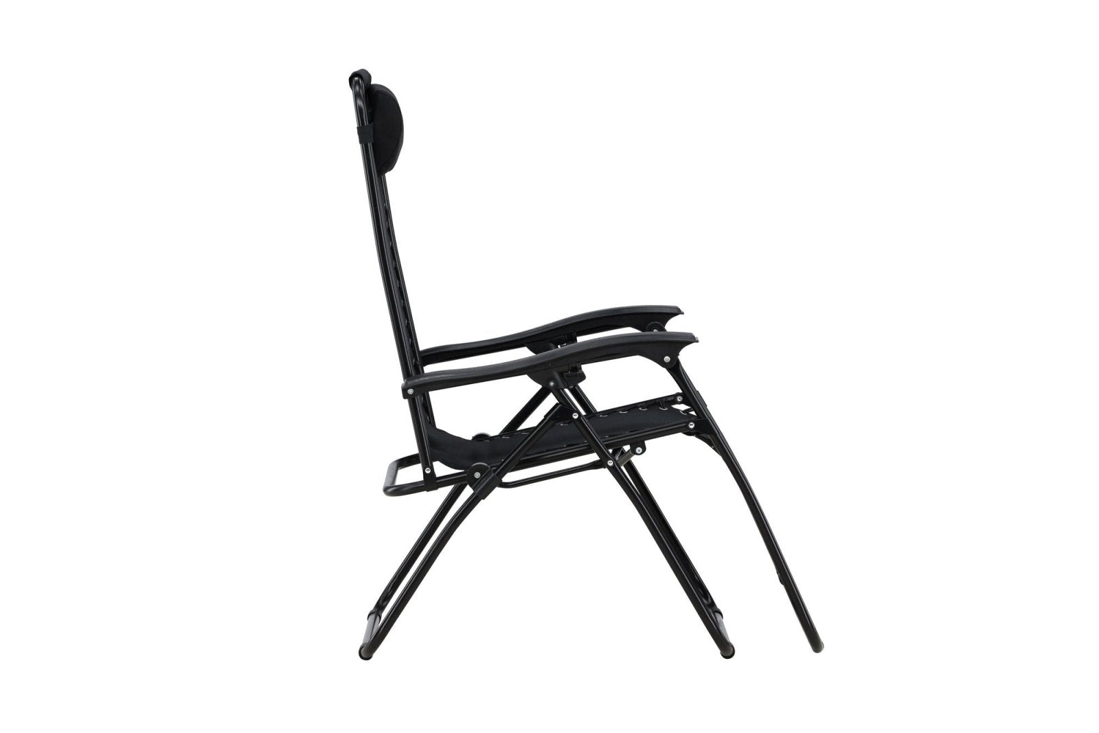Venture Home Vulcano Solstol 2 - Pack, Svart - Azalea Home