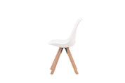 Venture Home Zeno Matstol 2 - Pack, Vit - Azalea Home