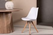 Venture Home Zeno Matstol 2 - Pack, Vit - Azalea Home