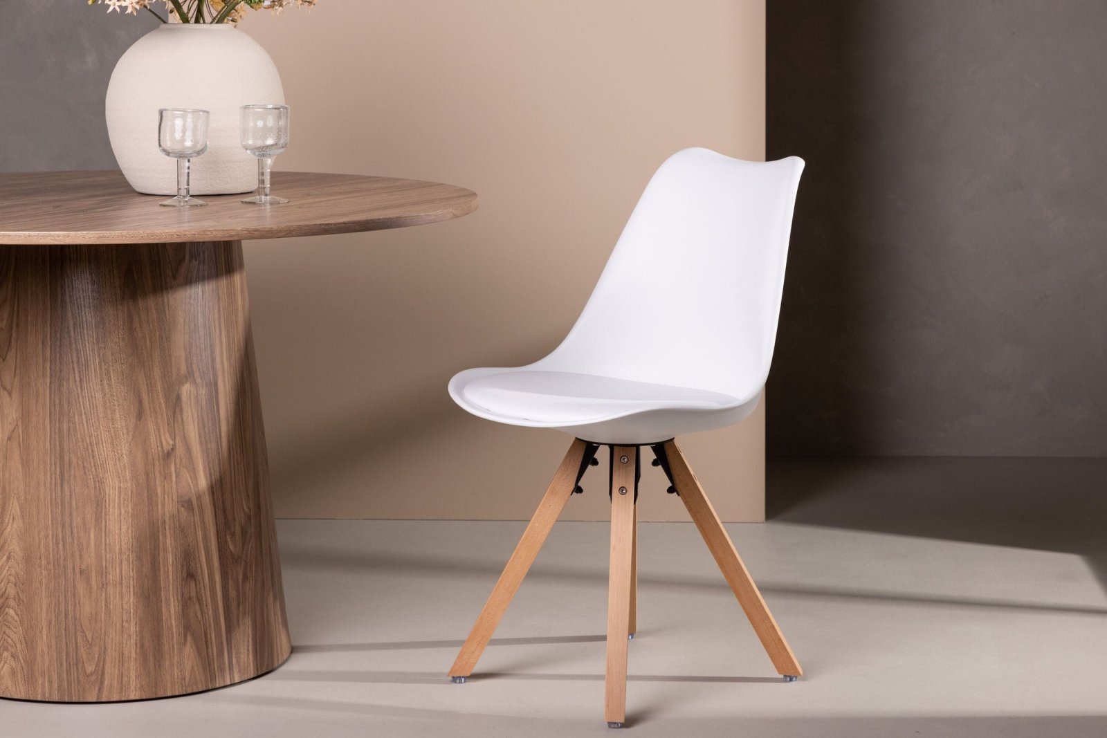 Venture Home Zeno Matstol 2 - Pack, Vit - Azalea Home