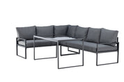 Venture Home Zingaro Soffgrupp utomhus, Grå - Azalea Home