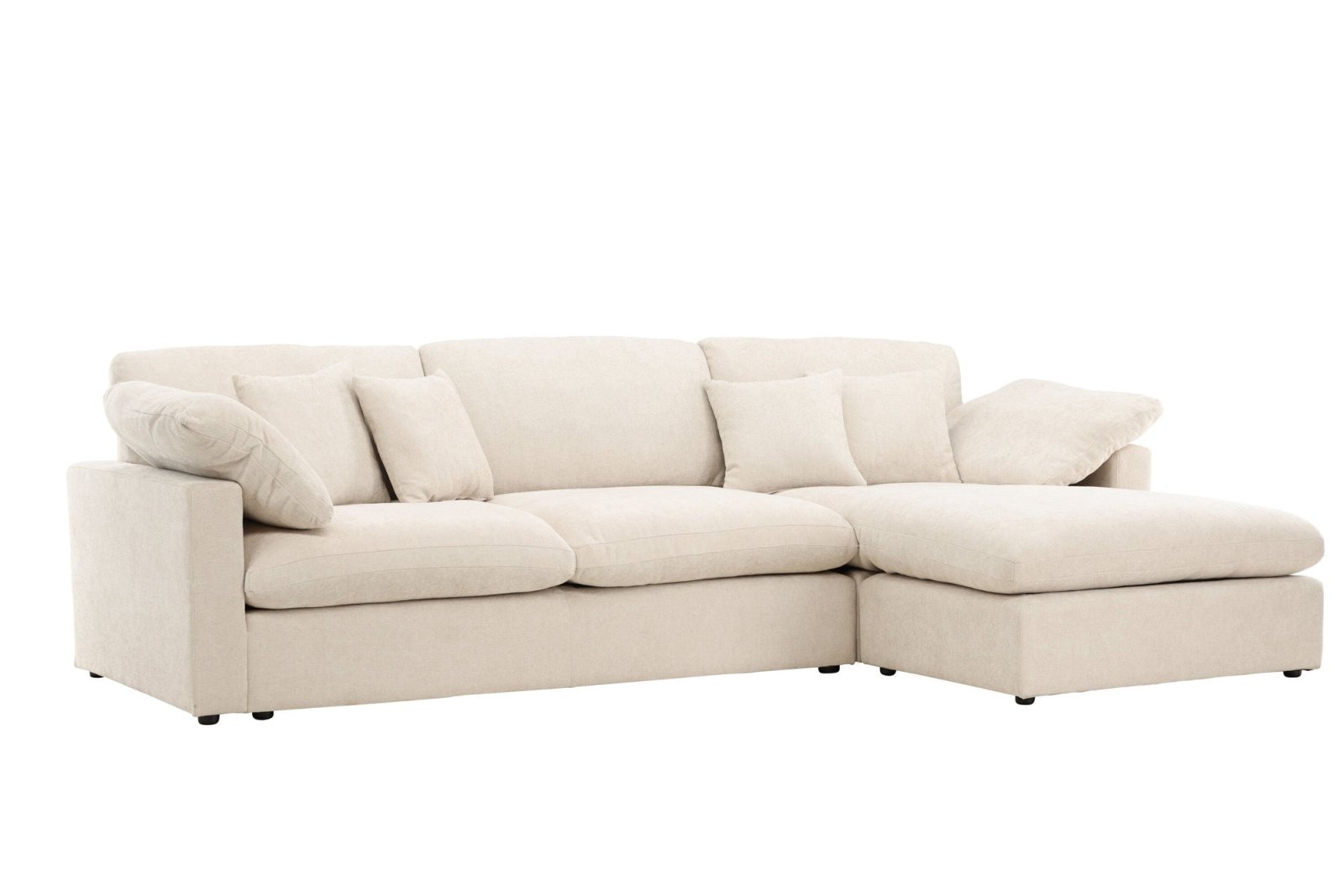 Vind Amalfi Divansoffa, Beige - Azalea Home