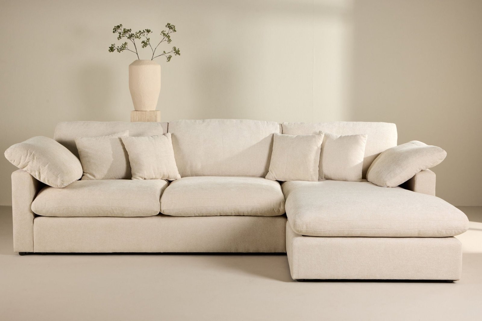Vind Amalfi Divansoffa, Beige - Azalea Home