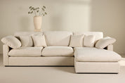 Vind Amalfi Divansoffa, Beige - Azalea Home