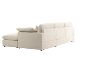 Vind Amalfi Divansoffa, Beige - Azalea Home