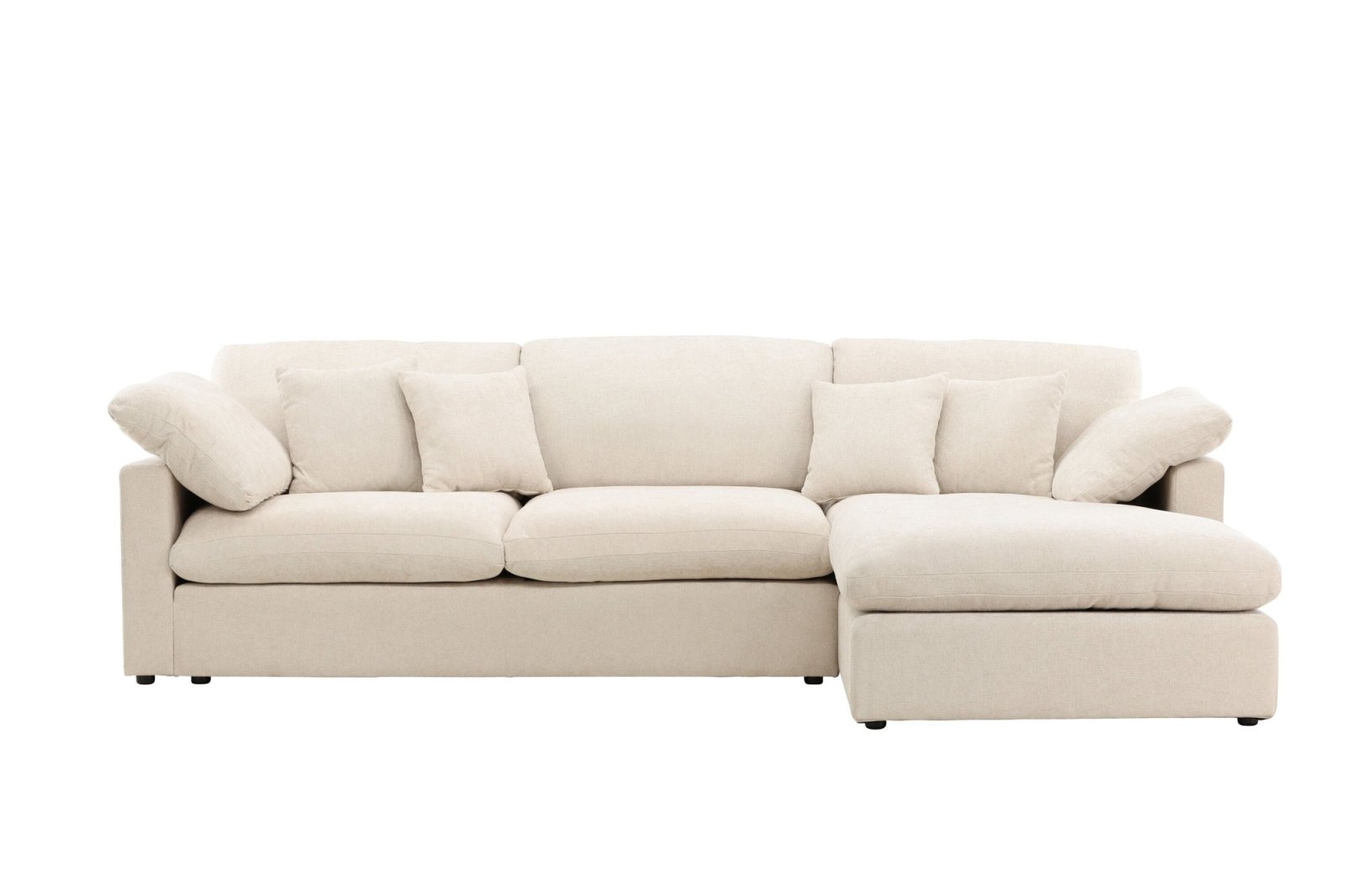 Vind Amalfi Divansoffa, Beige - Azalea Home