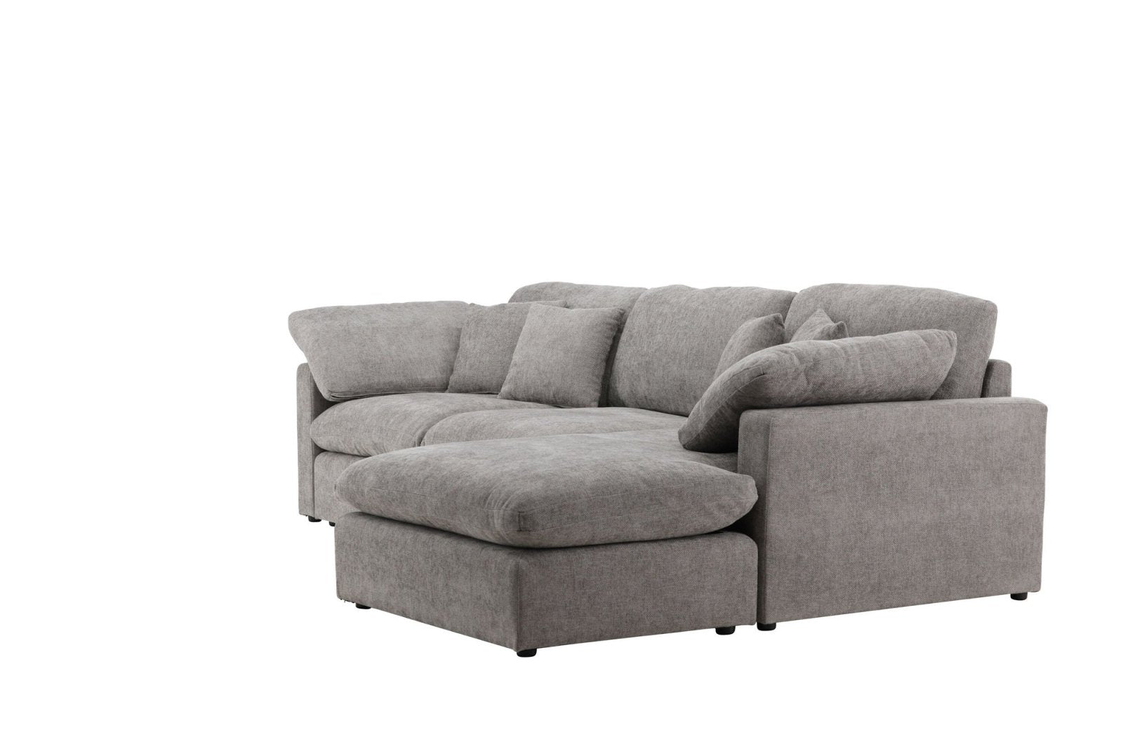 Vind Amalfi Divansoffa, Mörkgrå - Azalea Home