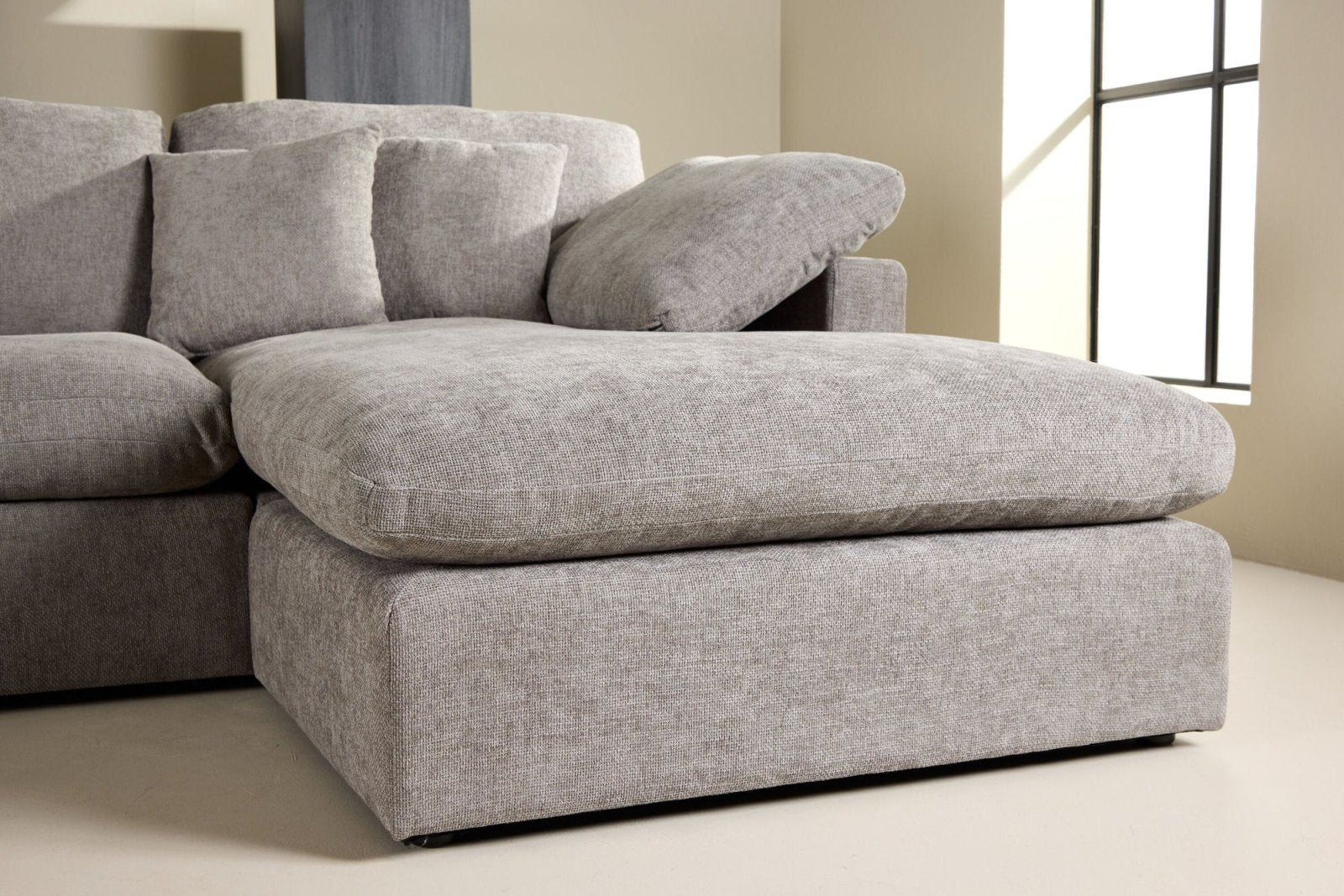 Vind Amalfi Divansoffa, Mörkgrå - Azalea Home