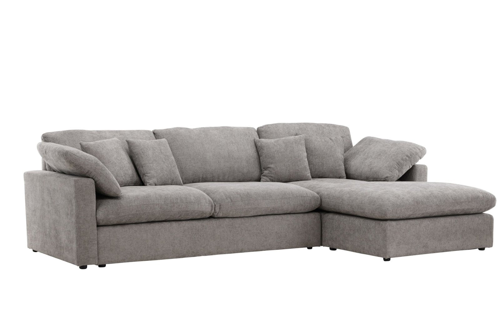 Vind Amalfi Divansoffa, Mörkgrå - Azalea Home