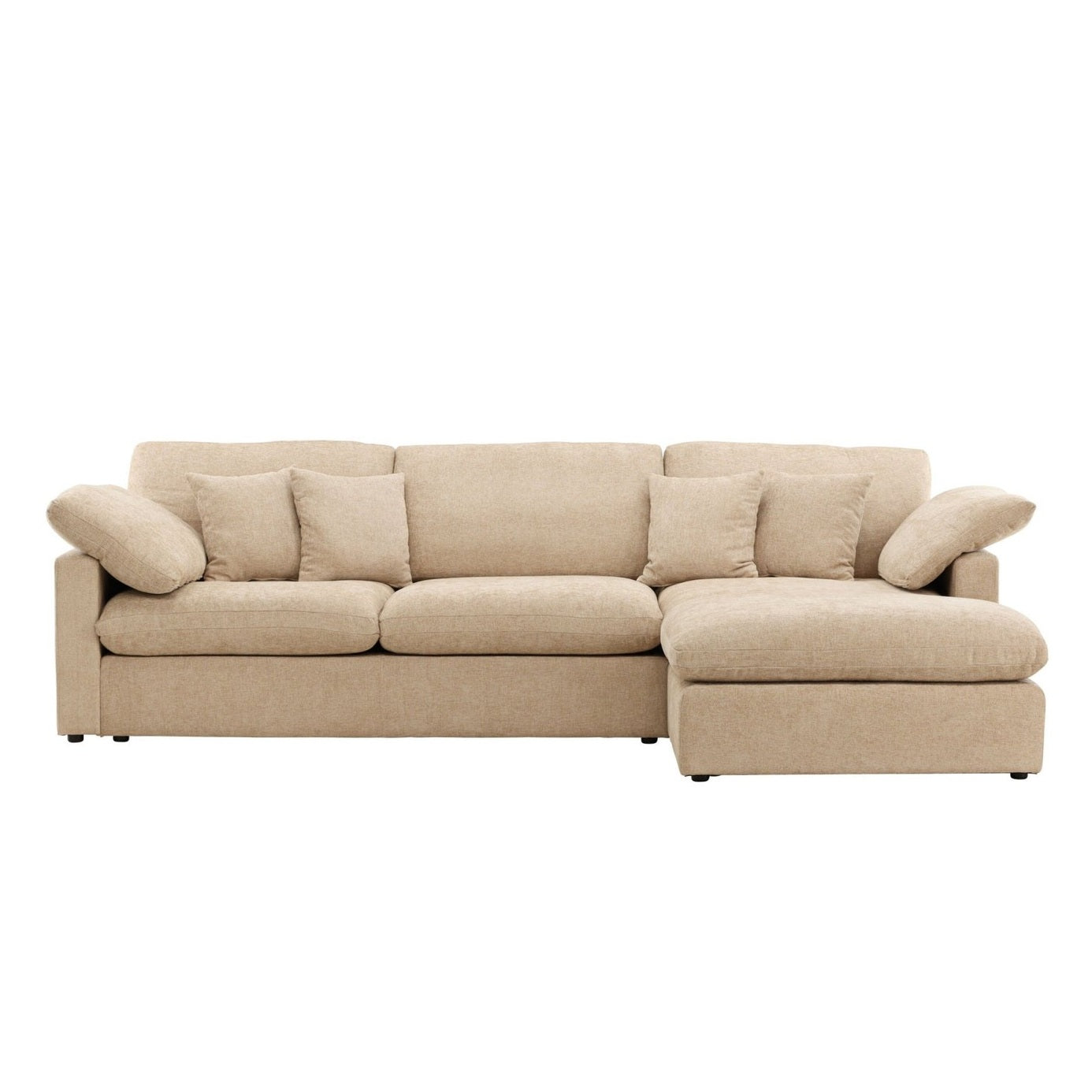 Vind Amalfi Divansoffa, Sand - Azalea Home