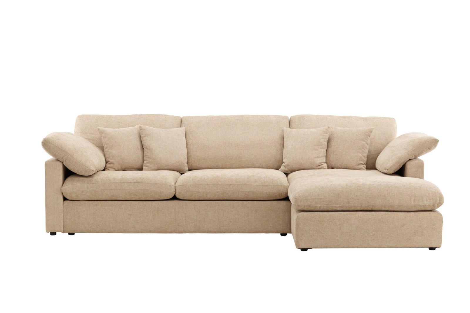 Vind Amalfi Divansoffa, Sand - Azalea Home