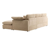 Vind Amalfi Divansoffa, Sand - Azalea Home