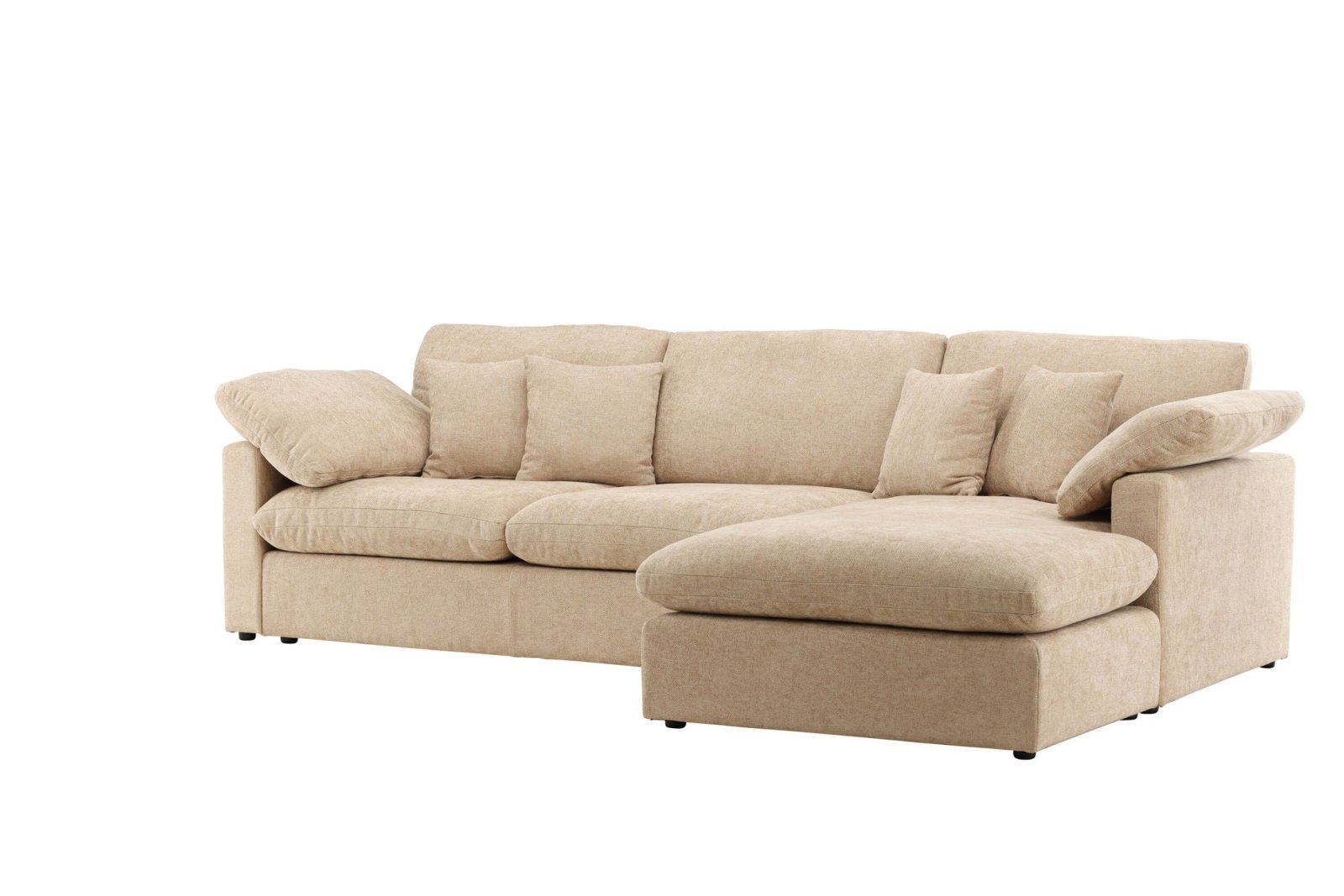 Vind Amalfi Divansoffa, Sand - Azalea Home