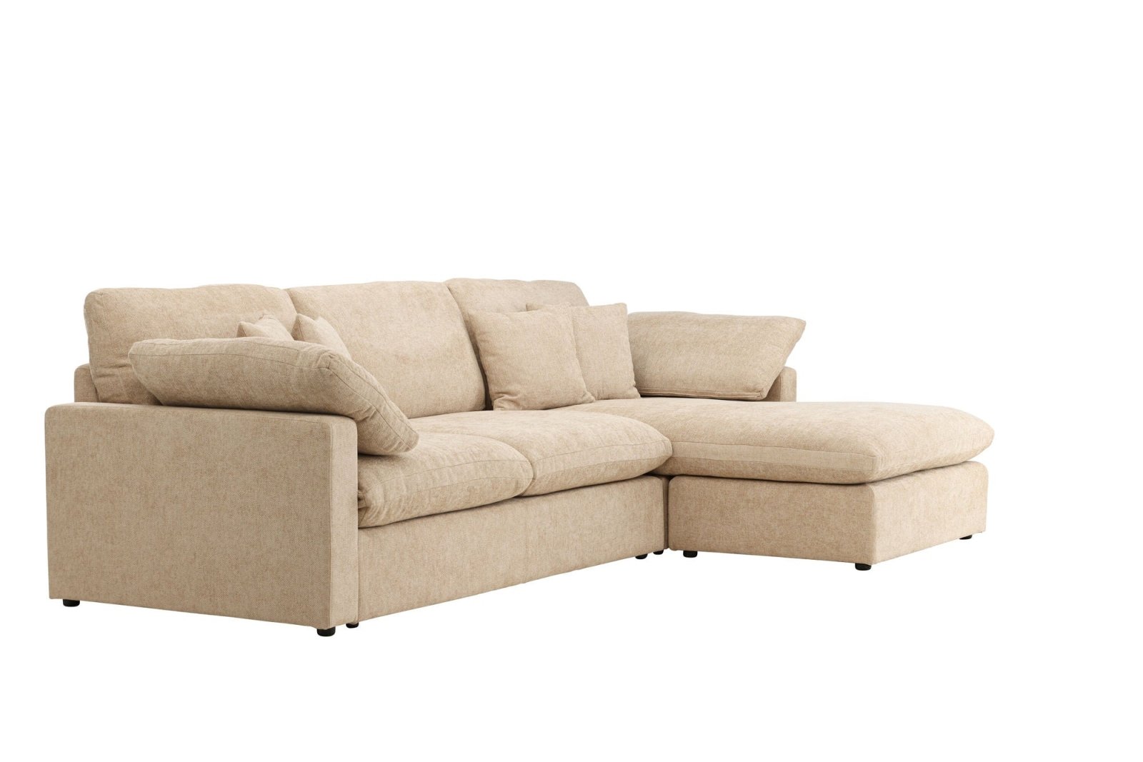 Vind Amalfi Divansoffa, Sand - Azalea Home