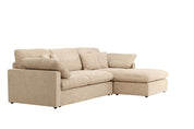 Vind Amalfi Divansoffa, Sand - Azalea Home