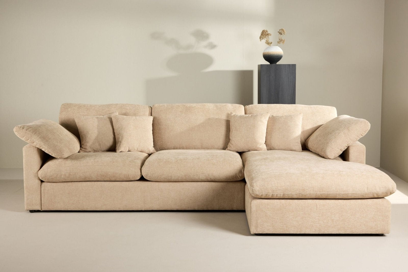 Vind Amalfi Divansoffa, Sand - Azalea Home