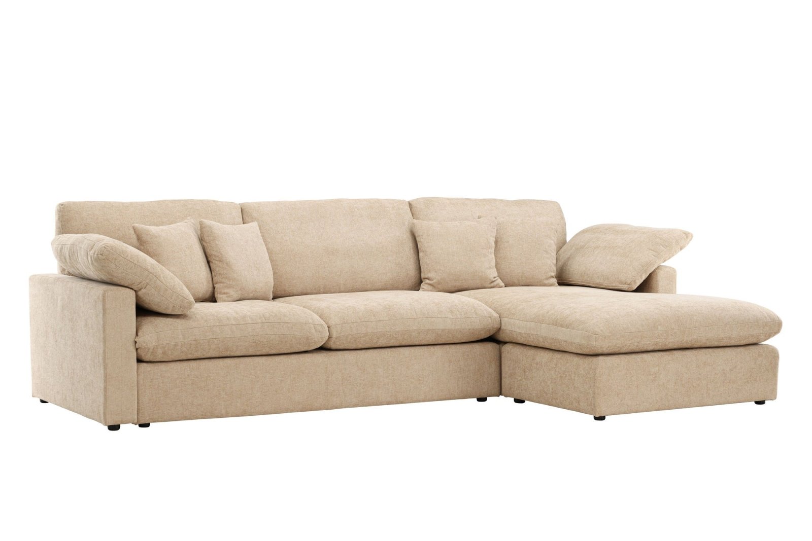 Vind Amalfi Divansoffa, Sand - Azalea Home