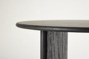 Vind Björholmen Matbord ⌀120, Svart - Azalea Home