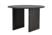 Vind Björholmen Matbord ⌀120, Svart - Azalea Home