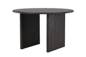 Vind Björholmen Matbord ⌀120, Svart - Azalea Home