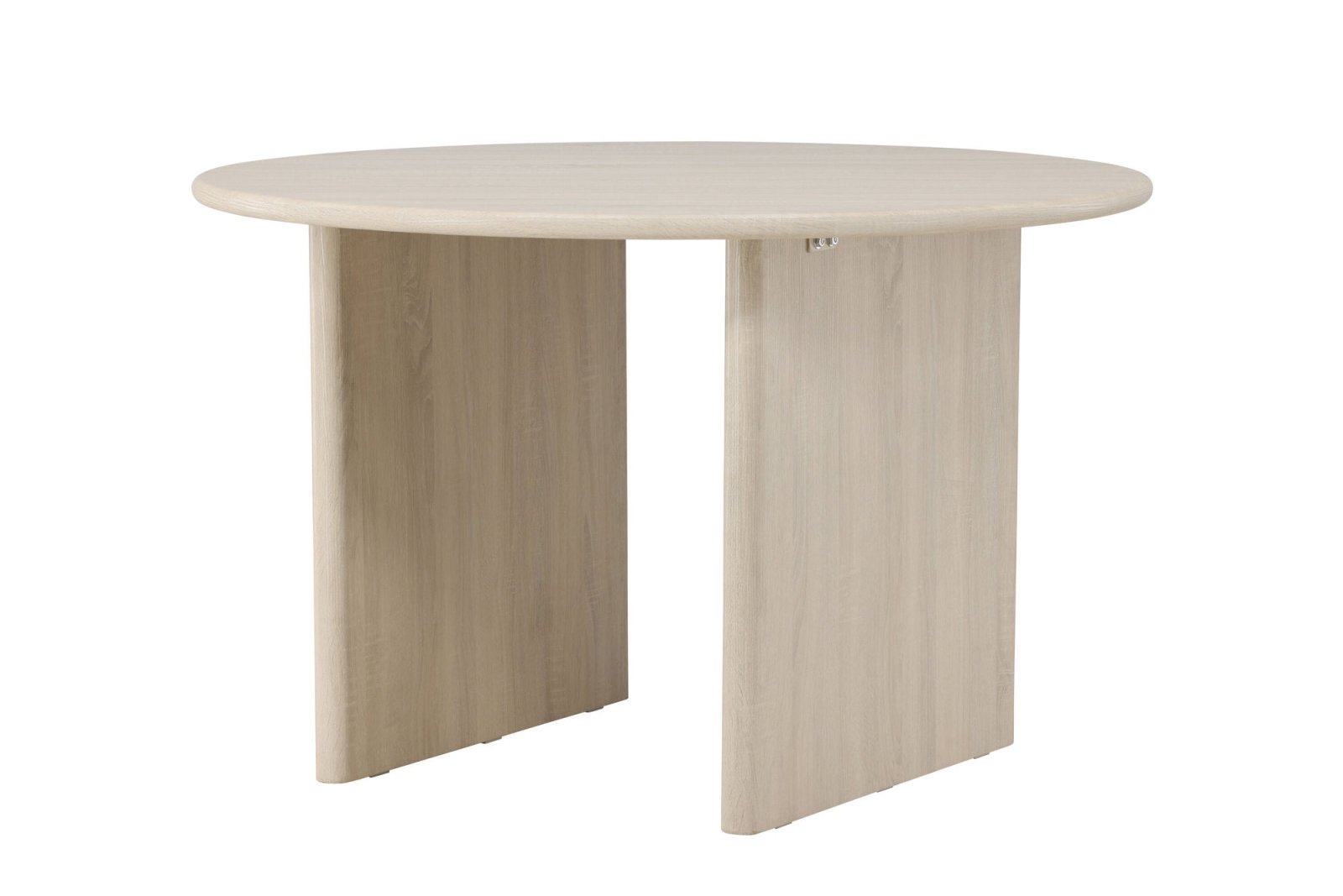 Vind Björholmen Matbord ⌀120, Vitputsad - Azalea Home