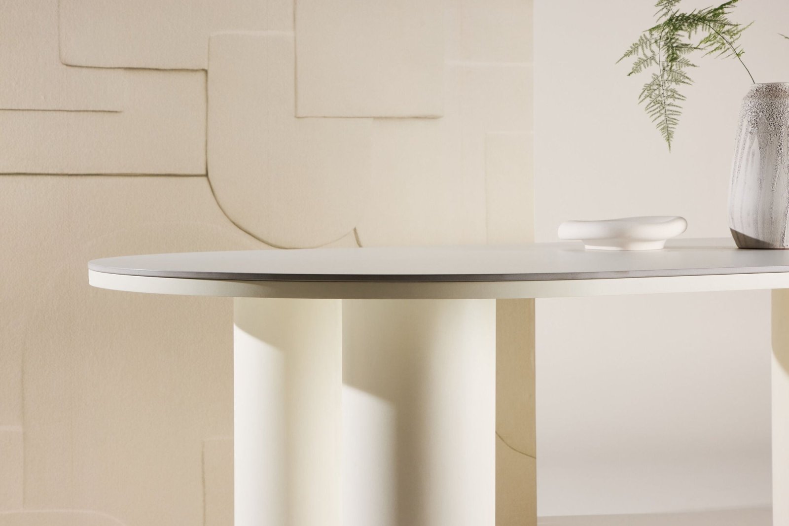 Vind Havstenssund Matbord 110x220, Vit - Azalea Home