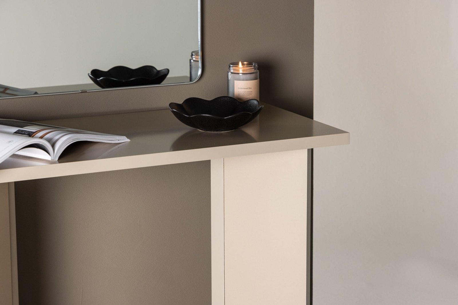 Vind Kristansund Skrivbord, Beige - Azalea Home