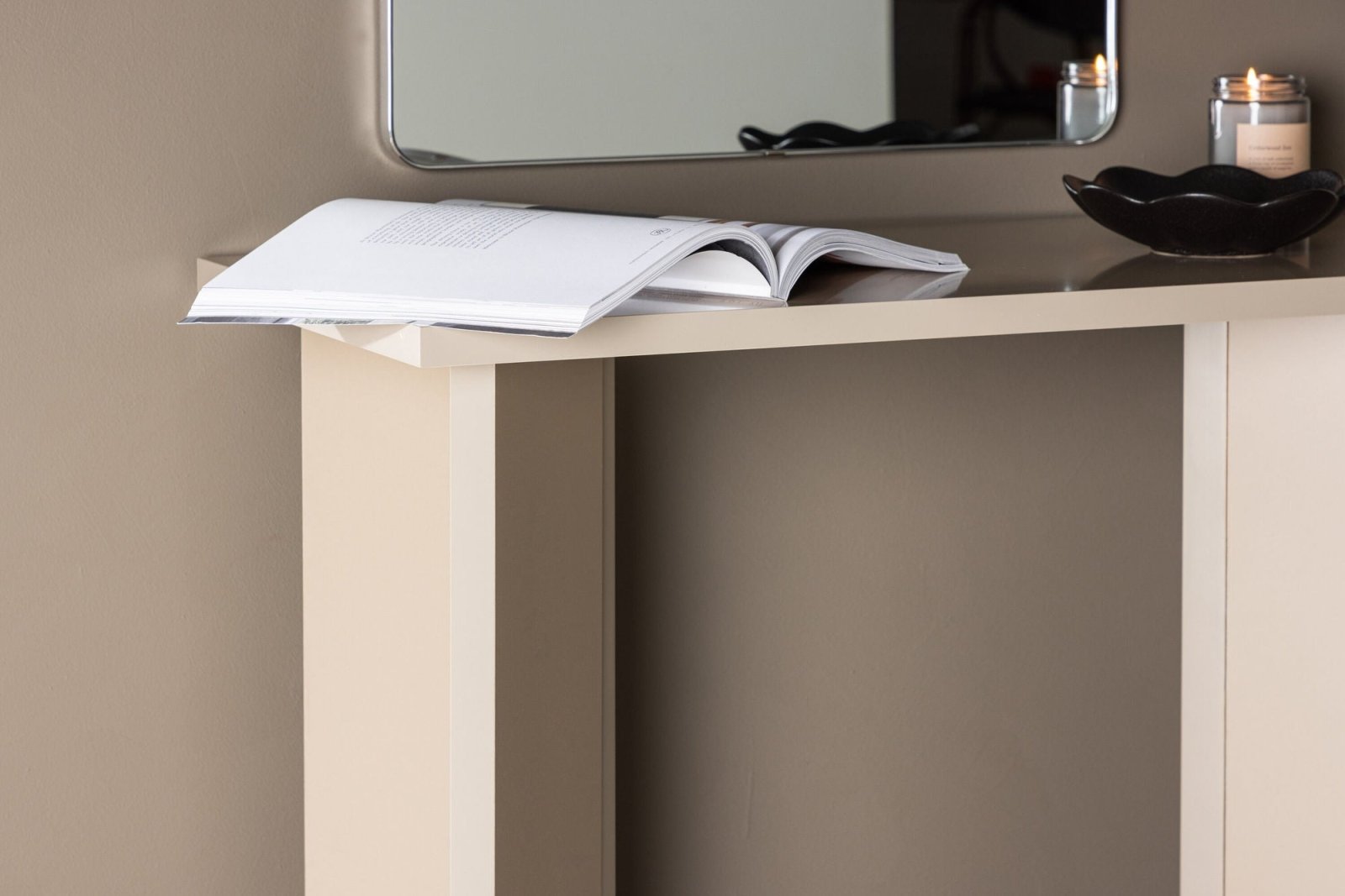 Vind Kristansund Skrivbord, Beige - Azalea Home