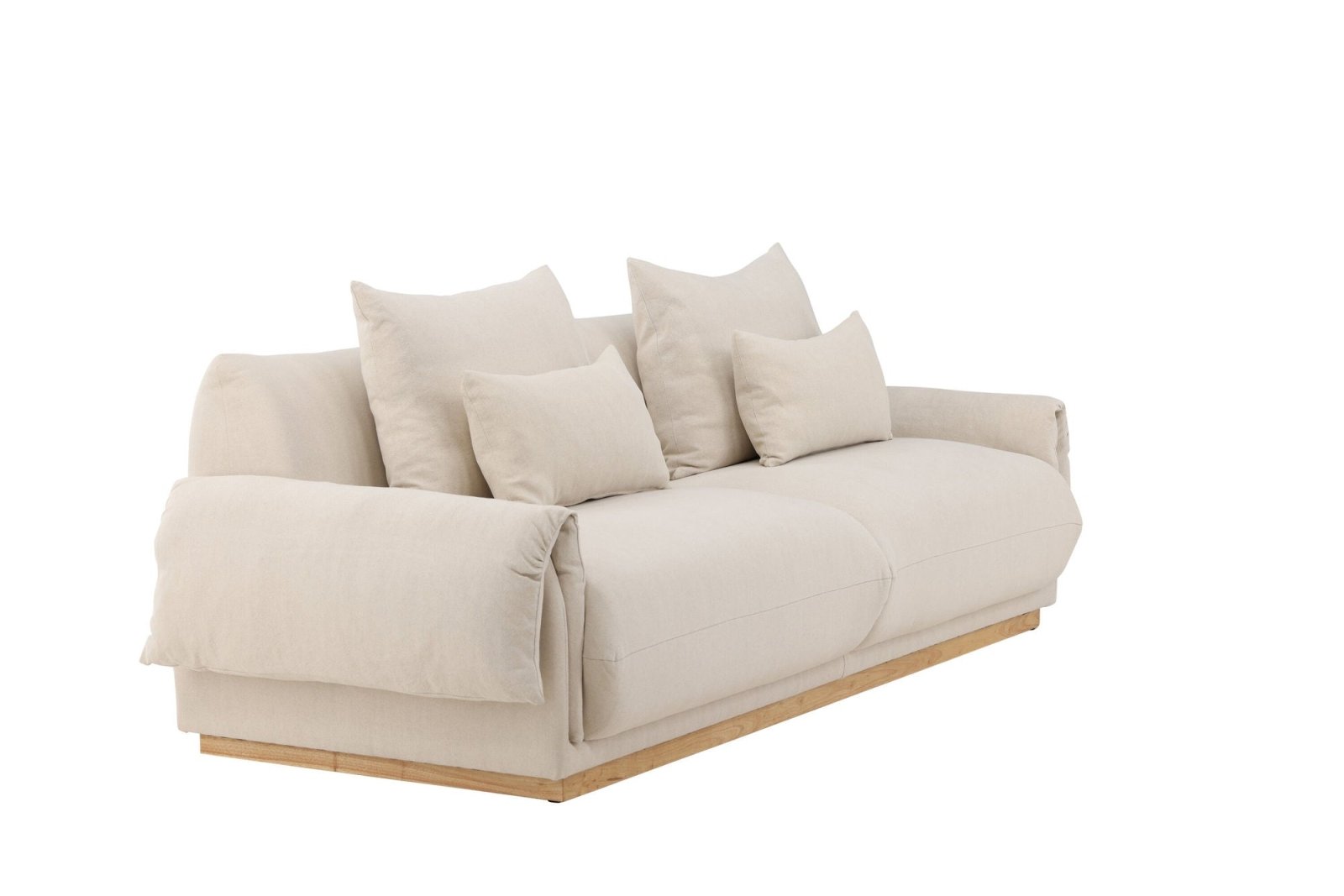 Vind Mollösund 3 - Sits Soffa, Beige - Azalea Home